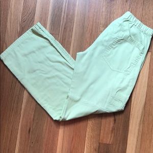 Light green scrub pants